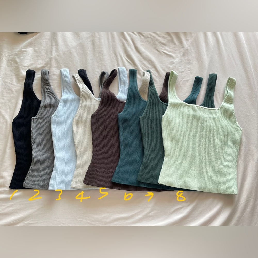 Brand New Babaton Sculpt Waist length Tops Size Medium - $50 Each